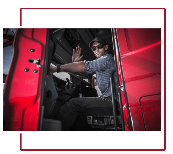 Driver Waving Hand